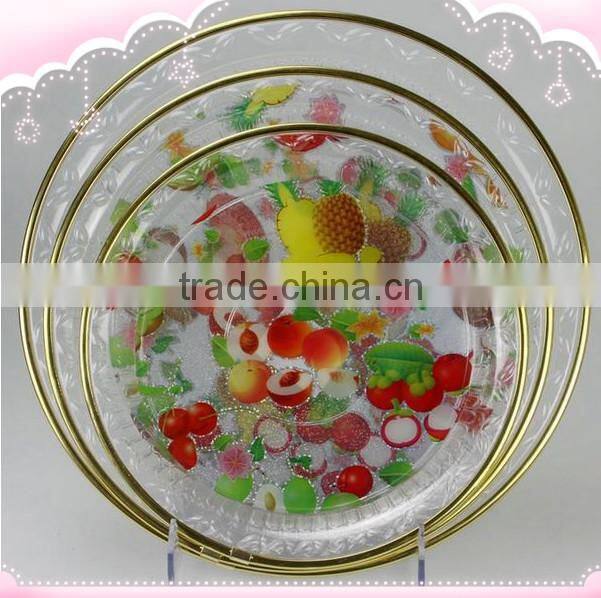 plastic transparent tray