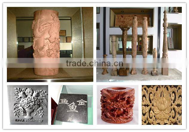 4 axis 3d 8 head cnc carving engraving cutting machine with rotary CC-MS2030K8