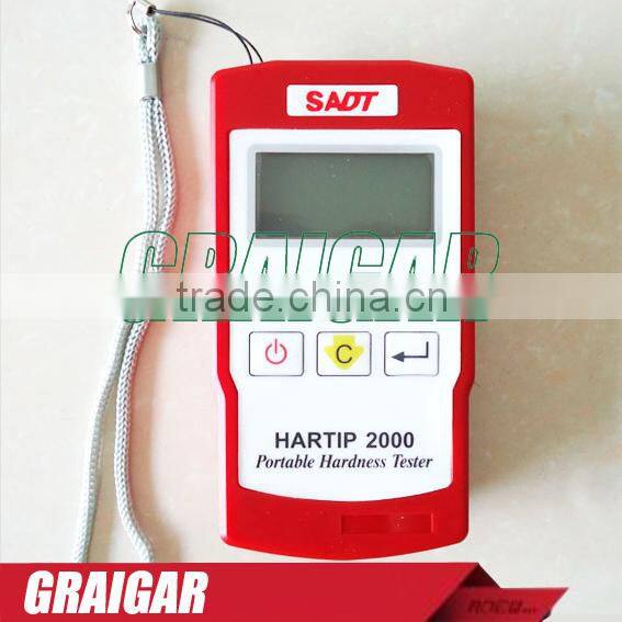 Portable Leeb Hardness Tester Meter HARTIP 2000