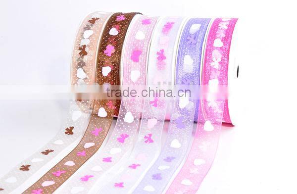 Celebrate customized organza ribbon pringting wedding decoration party decoration decorations wedding