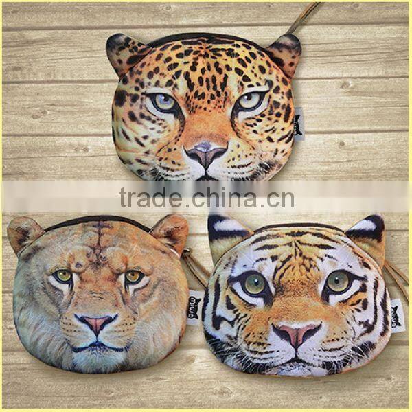 2014 Hot Selling Popular Lovely Tiger Coin Wallet Wholesale ZTCW-0002