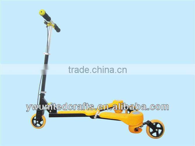 Best Selling Flash Wheel Foldable All Aluminium Child Kick Scooter