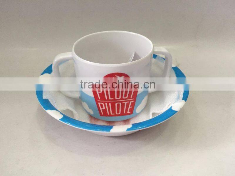 Melamine Kids set Plastic Dinnerware Set