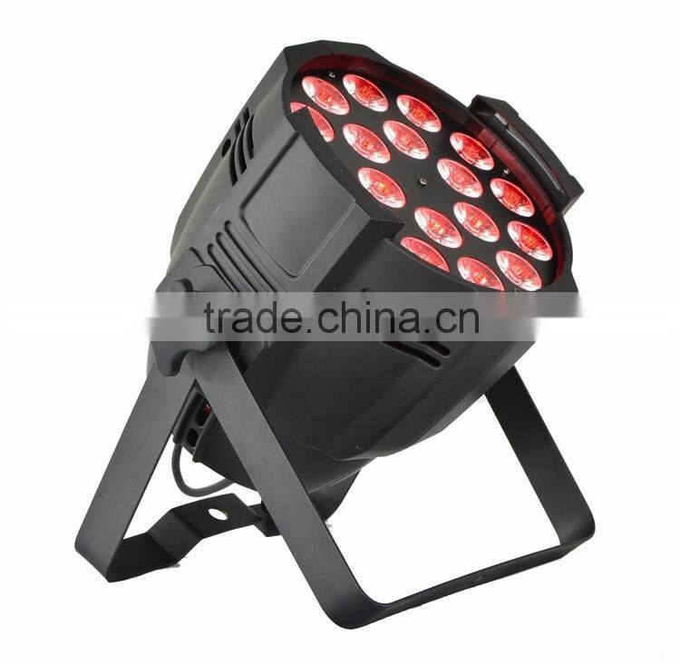 18*18W 6 in 1 UV led par 64 light