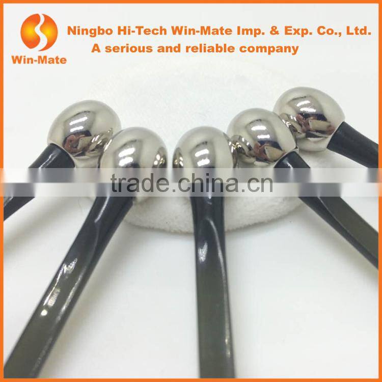 With Dark Blue Handle Stainless Steel Printed On HCP Cosmetic Eye Applicator