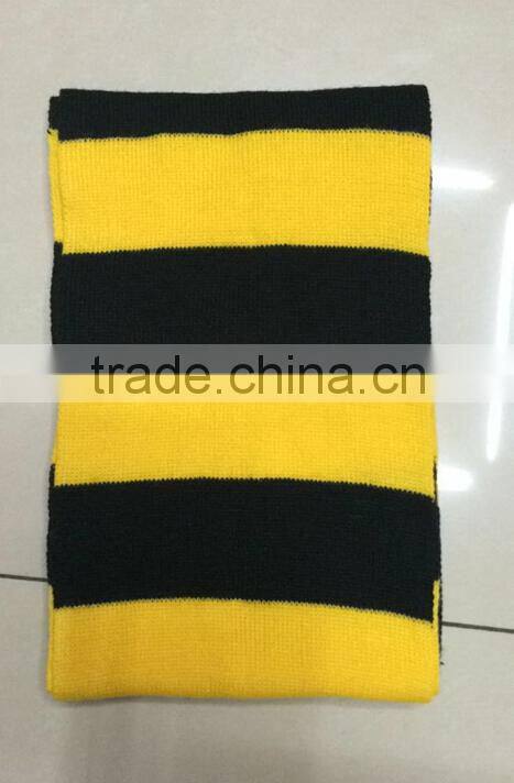 2015 wholesale knitted green and grey scarf