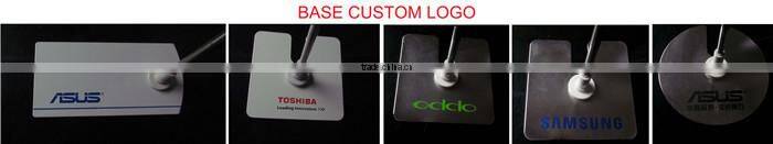 Tabletop Stainless Steel Poster Stand With Plastic Clip