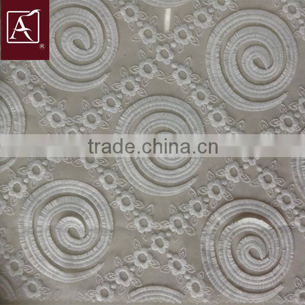 2015 new design embroidery fabric