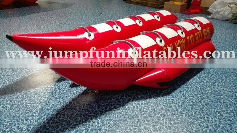 inflatable floating boat 8 person Banana boat for adults Towable flying Banana tube