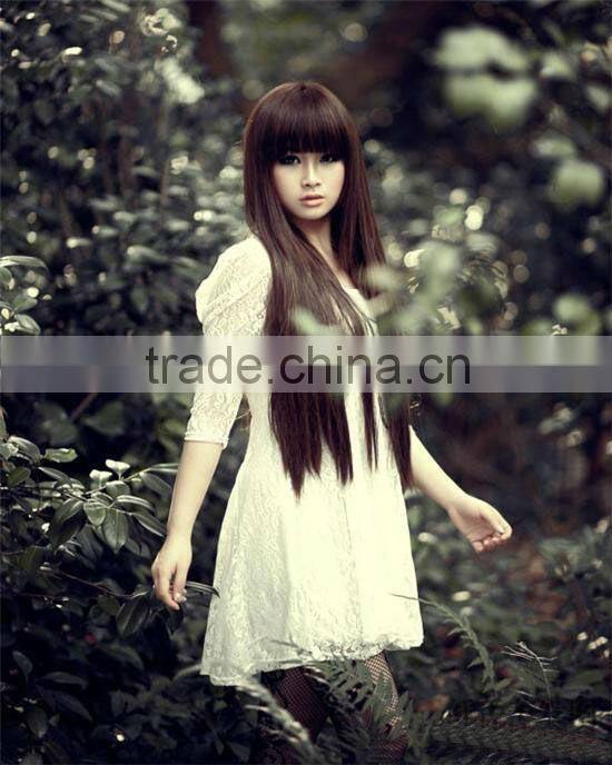 popular stylish straight wigs for white women