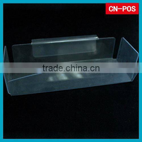 displaying hard pvc holder for supermarket supply