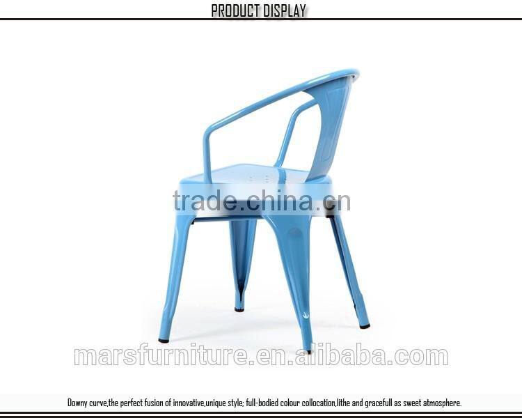 Modern design restaurant metal chair
