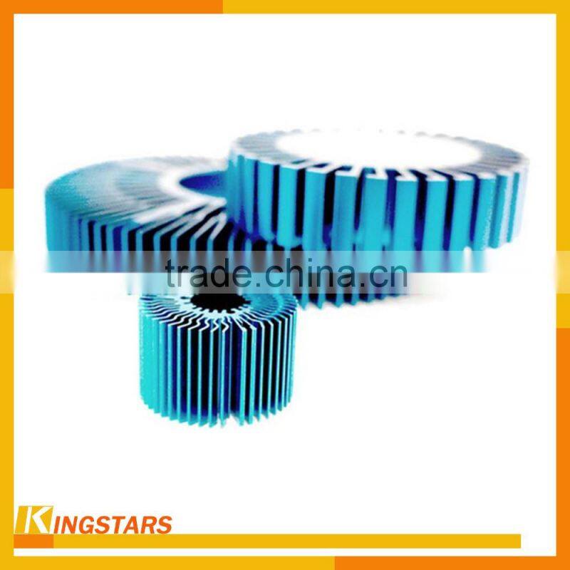 cold forging pin fins heat sink LED light heat sink , aluminium LED heatsinks