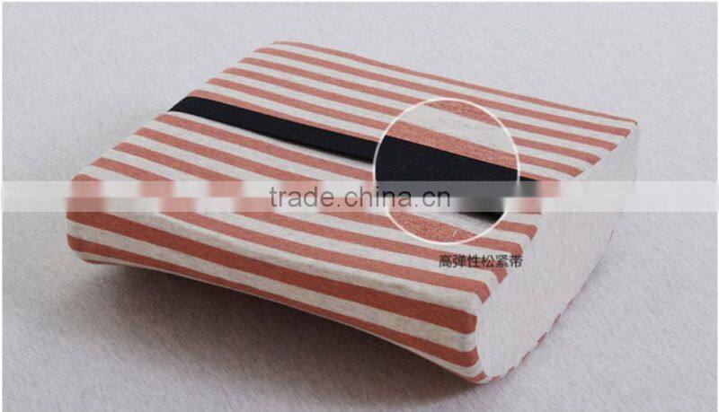 Stripe printed backrest cushion for chair,backrest cushion for cars,plush backrest cushion