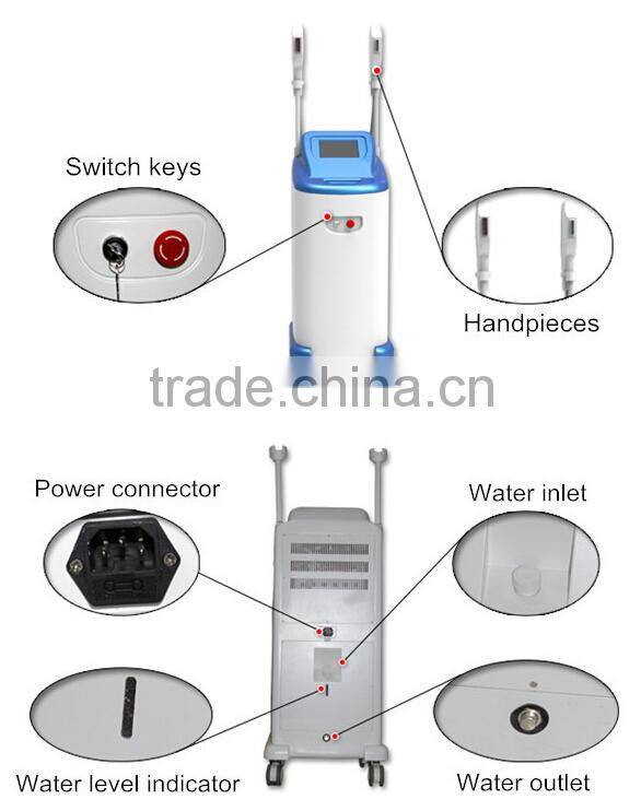 Permanently hair removal !! 3000W SHR palomar ipl laser