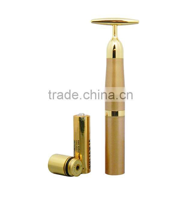 Stainless Steel 24k Gold Plating Notime Beauty Bar for Wrinkle Removing