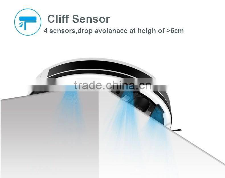 ILife V7S CHUWI 2 in 1 Wet Robot Vacuum Cleaner for Home Wet Dry Clean Water Tank Double Filter Ciff Sensor