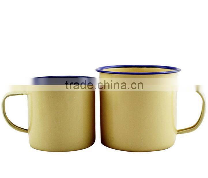 GRS Manufacturer Wholesale Travel Enamel Camping Mug