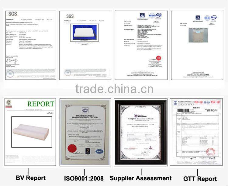 Factory direct genius design breathable memory foam travel neck pillow