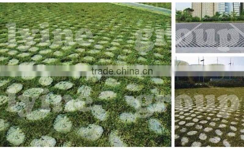 lyine High load cast concrete floor grass arts die and Grass parking