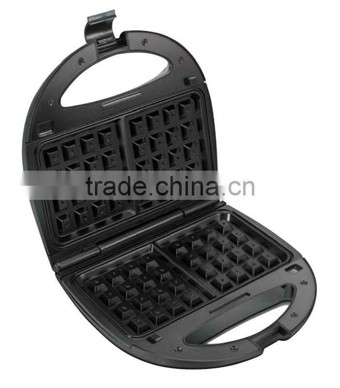 S/S 3 in1 changeable sandwich/waffle/grill maker