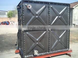 2016 factory price enameled steel water storage tank in high quality