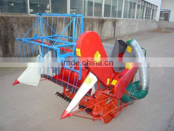 paddy mini combine harvester