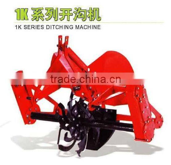 produces high efficiency mini tractor trencher and hiller