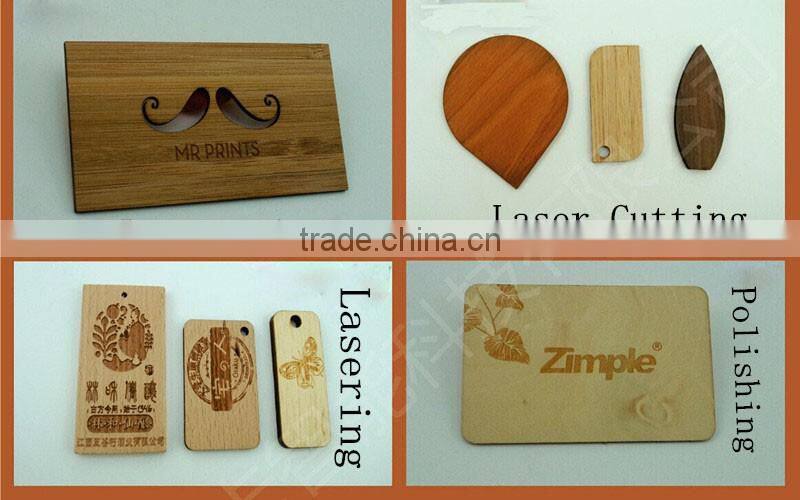 New product engraving natural wooden hang tag factory price