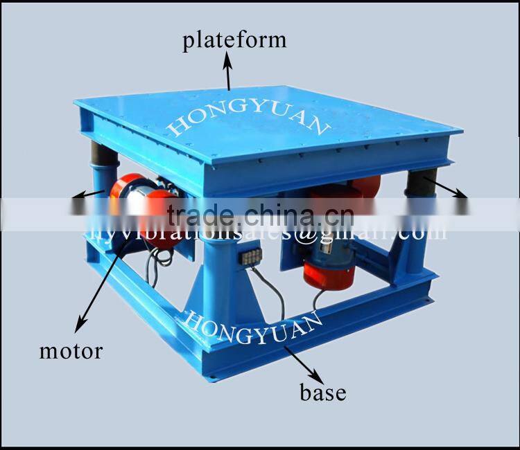 China supplier shaking table fine gold vibrating table