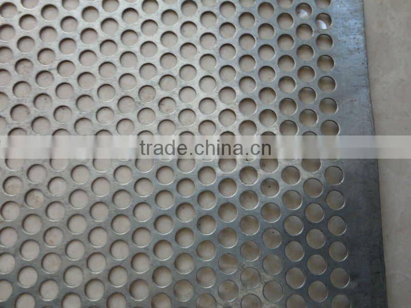 round hole perforated stainless steel metal sheet