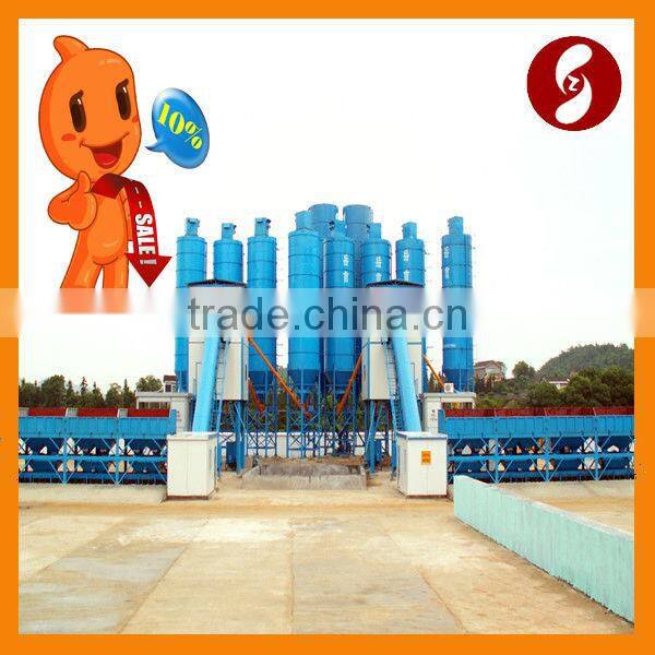 Hot sale center control 2HZS25 Concrete Batching Plant for sales,20-25m3/h