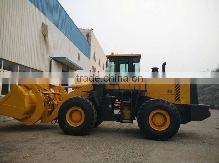 Heavy equipment Wheel loader 950 with 3CBM bucket and Log grapple