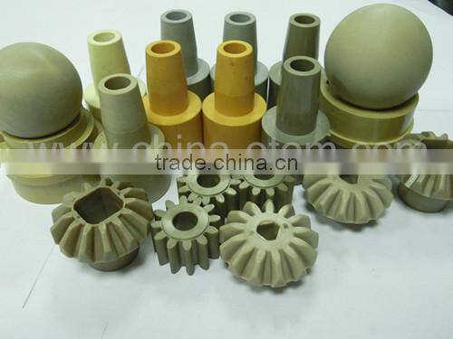 good wear resistance industrial nylon(PA) plastic worm gears