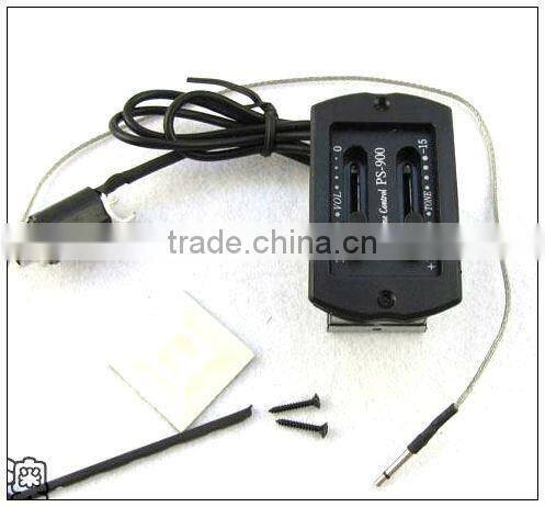 New EQ 2 Band Acoustic Guitar Pickup Piezo & Passive PreAmp Guitar parts#223112