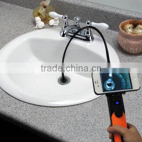 HD Waterproof 3M iPad IPhone iOS Android WiFi Inspection 8.5mm Camera Borescope Snakescope Endoscope 3 Meter Flexible Cable