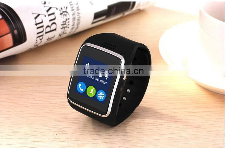 2015 hot selling 1.54inch GSM touch screen smart watch phone