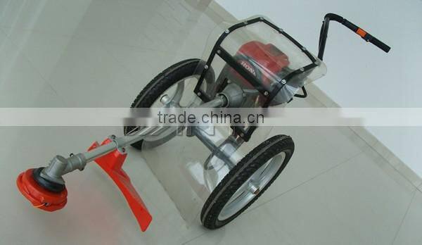 China lawn grass garden brush cutter machine on wheel ANT35 with CE