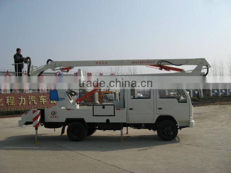 16M Dongfeng hydraulic aerial working truck for sale