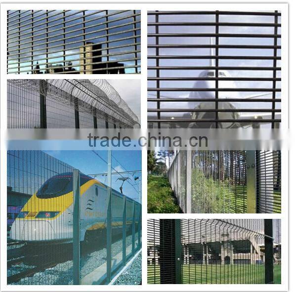 V Beam & Flat Beam Prison Mesh Panel Fence 358 Anti climb Fencing