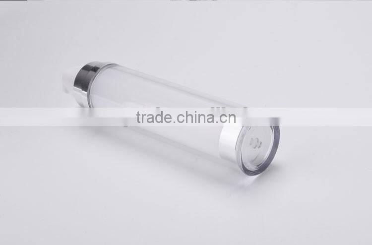 Double tube 40ml 60ml unique lotion bottles