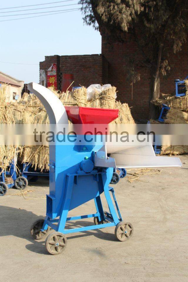 New dual functional motor operated chaff cutter for hay