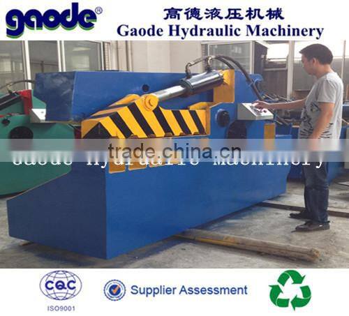 CE Certified Alligator Hydraulic Scrap Stainless Metal Shear Machine