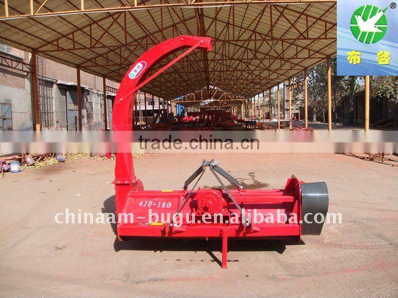 Modified 4JQ-1.8 straw chopper/mulcher/shredder with collector