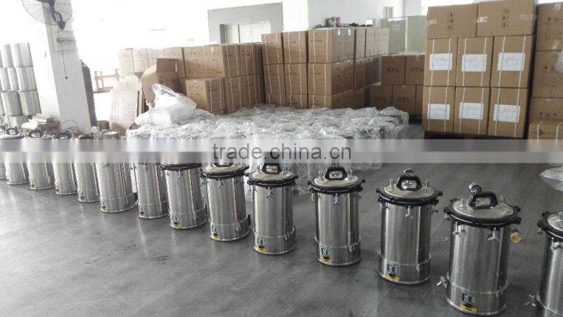 Veterinary Hospital Autoclave YX-280B Gas Heating Steam Sterilizer for Sale