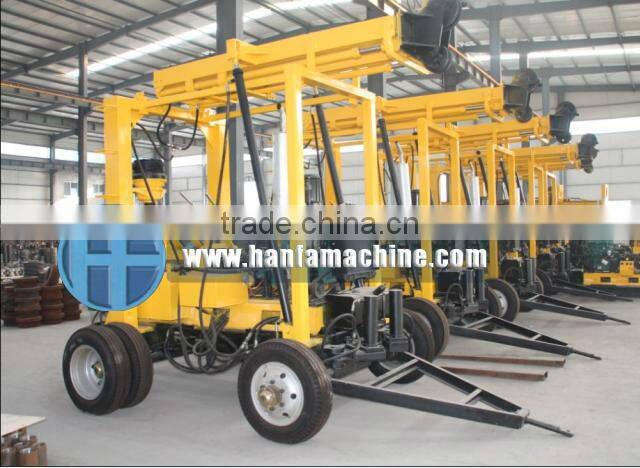 hot hot hot!!! deep water well drilling rigs with wheel chassis