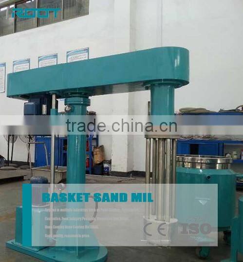 500L per batch basket mill for printing ink of plastic