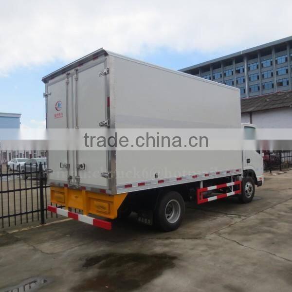 120hp 4*2 JAC Frozen Van Truck 5ton