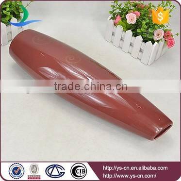 Contemporary lustre decoration decal ceramic large red vase