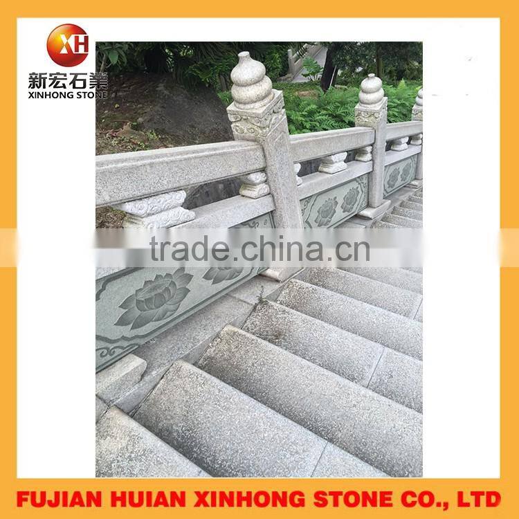 Granite stone arch bridge railing for sale